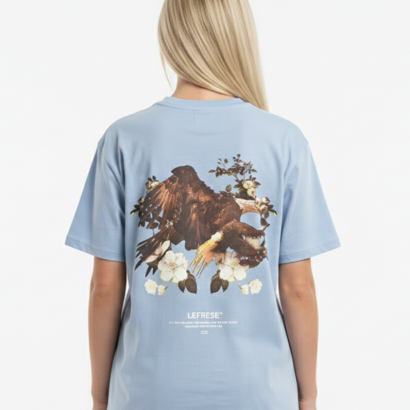 Lefrese Eagle T-shirt back design