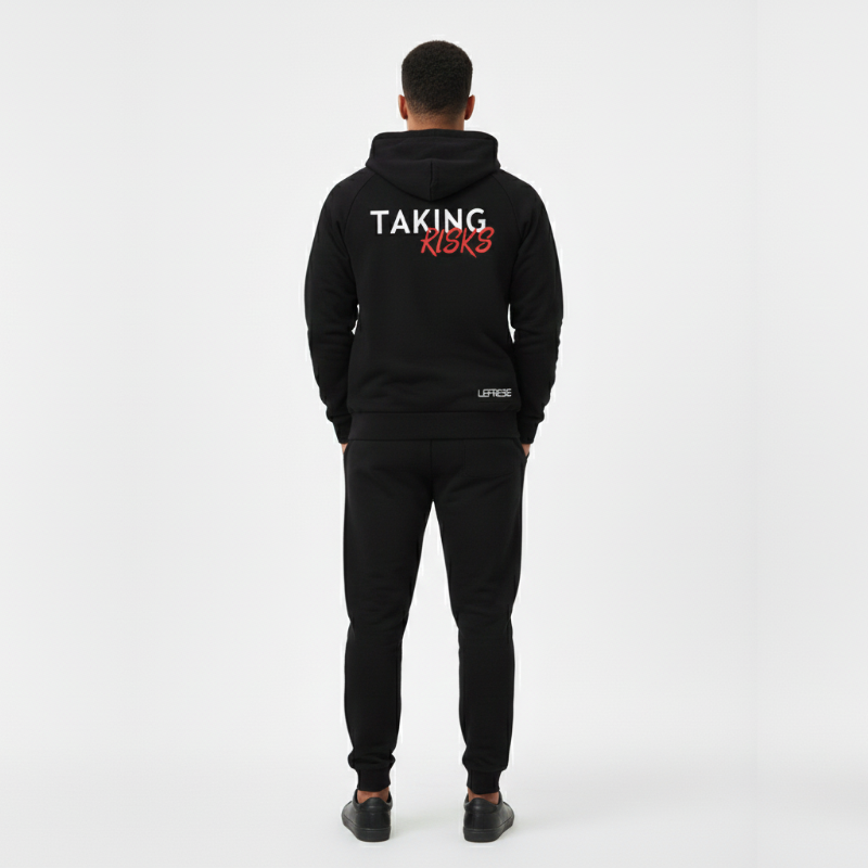 Lefrese Taking Risks tracksuit black